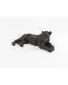 FIGURA PEQUEÑA ·LEONA· NEGRO